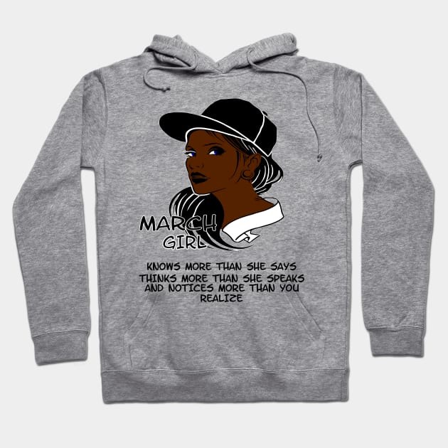 March Girl Hoodie by DNLDesign1980